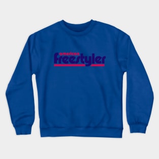 American Freestyler 80s Freestyle BMX Bike Crewneck Sweatshirt